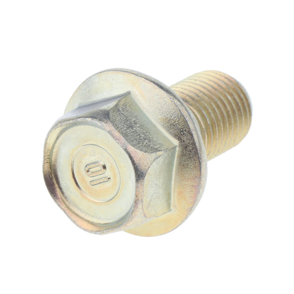 Light Yellow Brake Disc Rotor Screws Brake Caliper Mounting Bracket Bolt for Most Honda-OEM 90107-SM4-000