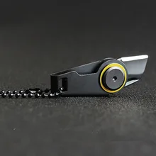 Брелок на молнии для ежедневного ношения на открытом воздухе карманный складной нож инструмент для выживания edc Мини-нож инструменты цветной складной нож