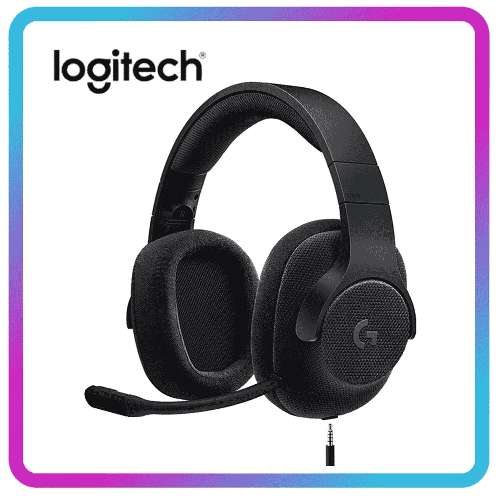 Проводные наушники Logitech G433 X 7 1 игровая гарнитура объемного звучания для ПК PS4 PRO