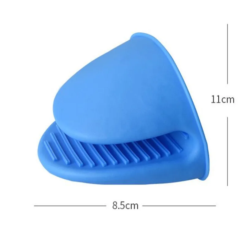 1Pc Thicken Silicone Baking Oven Mitts Microwave Oven Glove Insulation Non Stick Anti-slip Grips Bowl Pot Clips Kitchen Gadgets silicone oven mitts silicone oven gloves silicone oven protector