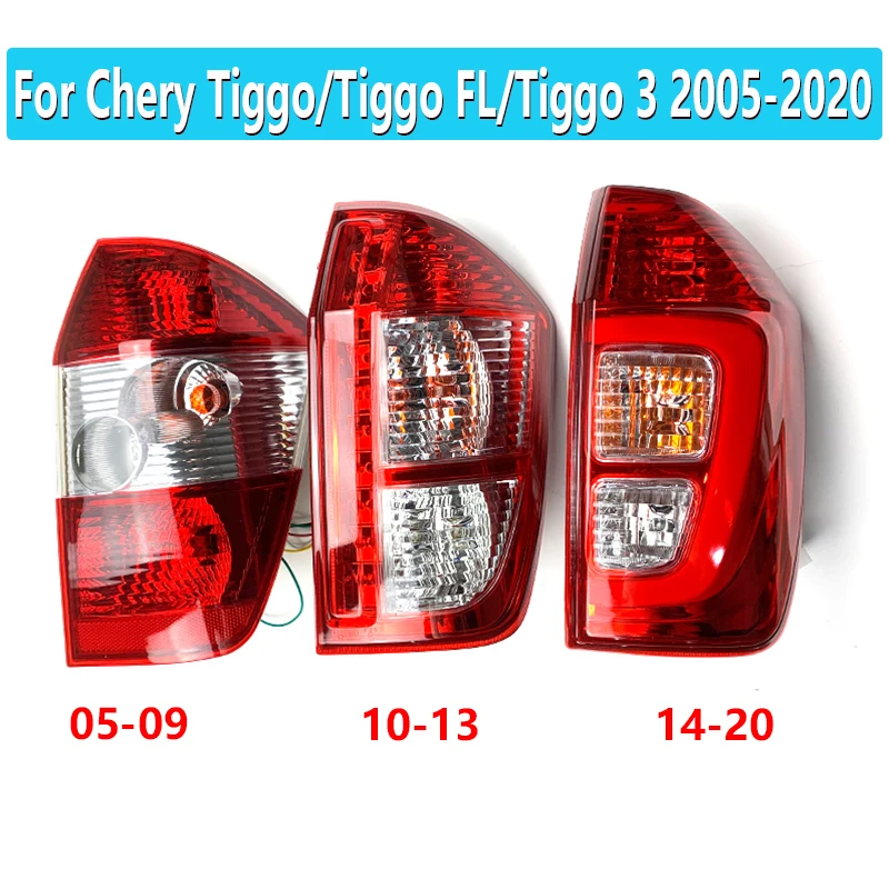 For Chery Tiggo/Tiggo FL/Tiggo 3 2005-2020 High Quality Tail Light Lights Car Styling lamp Fog |
