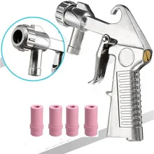 Пескоструйный воздушный сифон подача струйная насадка Керамические наконечники абразивный Пескоструйный набор с 4 керамическими насадками абразивные электроинструменты