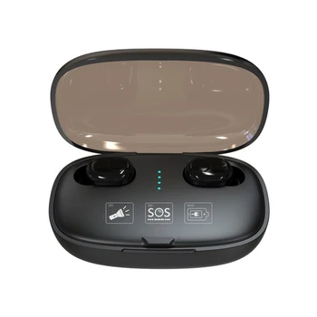 

TWS Streo Wireless Bluetooth Headphones with Wireless Charging Case 8D Stereo Sound Waterproof 3D IPX5 Whit Charging Box