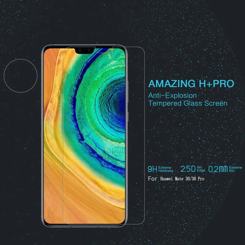 Закаленное стекло для huawei Mate 30/mate 20/mate 20X/Mate 10/Mate 10 Pro Nillkin H + 2.5D 0 2 мм закаленное