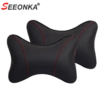 

2 packs Car Travel Pillow Neck Pillow Auto Automobile Car Headrest Driver's Head Support Relieve Pain Car Styling Head Cushion