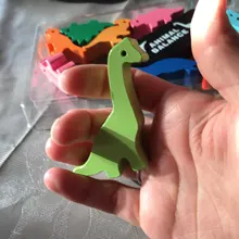 Juego de bloques de construcción Montessori para niños, juguete educativo de bloques de madera de alta calidad con diseño de dinosaurio