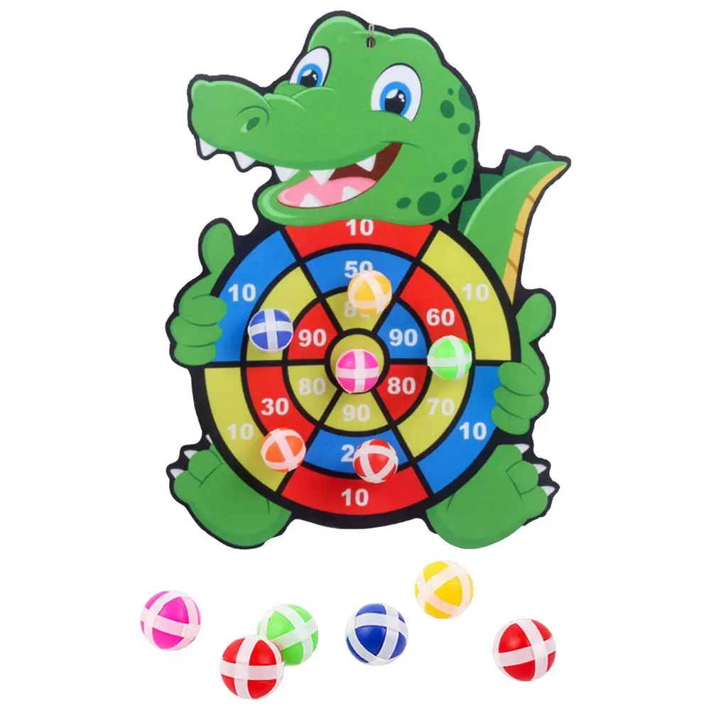 

Kids Dartboard Toy With Sticky Balls Target Board Target Sticky Ball Dartboard Creative Throw Party Outdoor Indoor Sports Toy