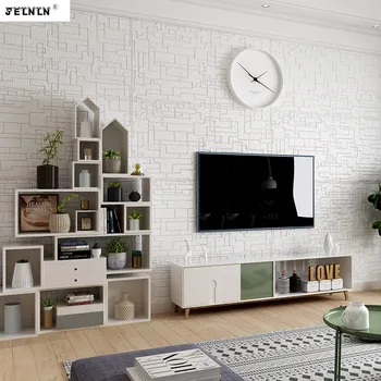 

Irregular pattern 3d wall sticker living room TV background wall sticker decoration bedroom bedside ceiling soft pack wallpaper