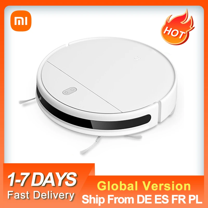 Xiaomi Mijia Mi Robot Vacuum Cleaner G1 Sweeping Mopping Cleaner 2200pa Cyclone Suction Smart