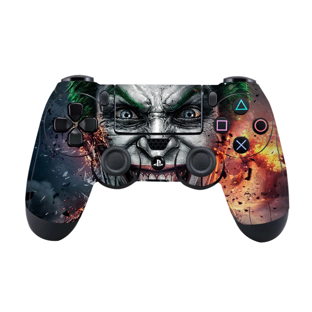 1PC Skin Controller Cases Sticker Game Protective Case Cover for PS4 8 Different Kinds Skin Sticker for PlayStation 4 Controller