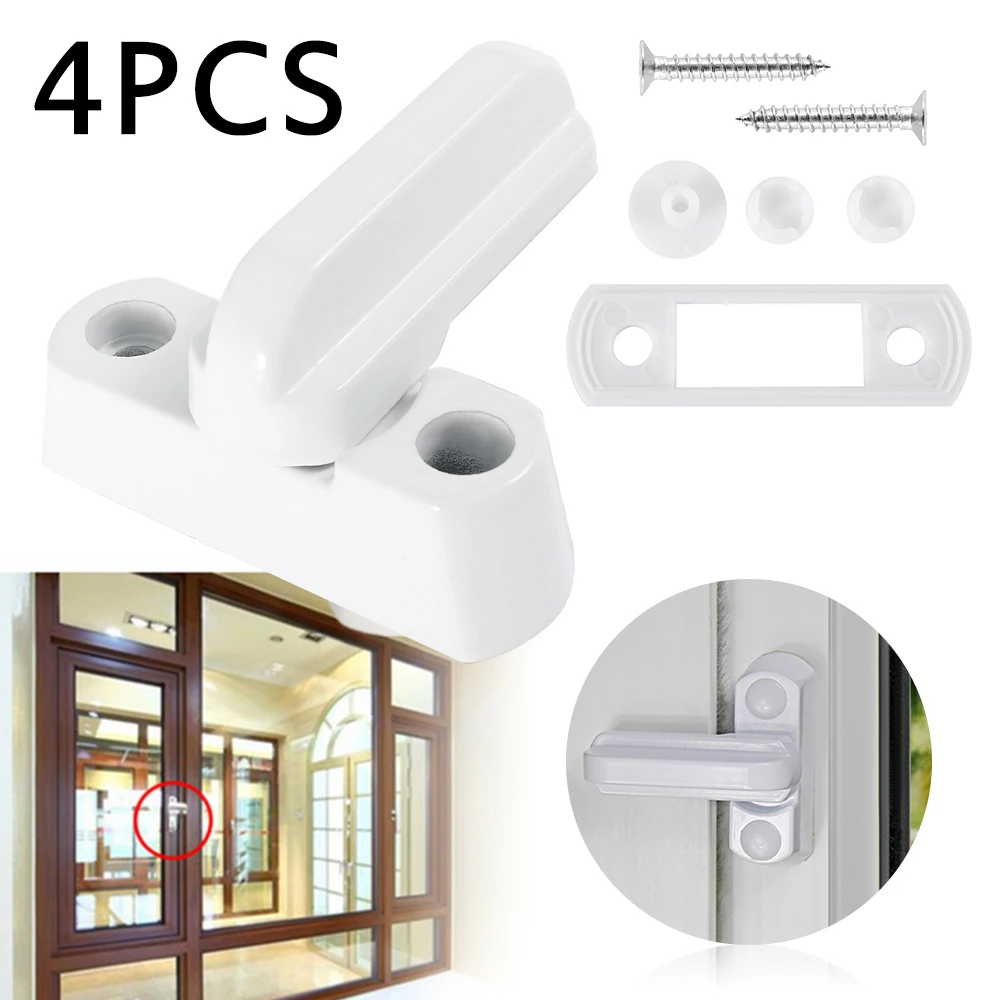 4 шт./компл. раздвижные створки стопорные замки для шкафа ремни двери защита от