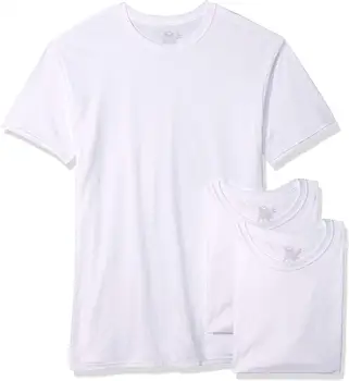 

2020 zhekou NEW Men's Crew Neck T-Shirt Multipack Short Casual Cotton O-Neck