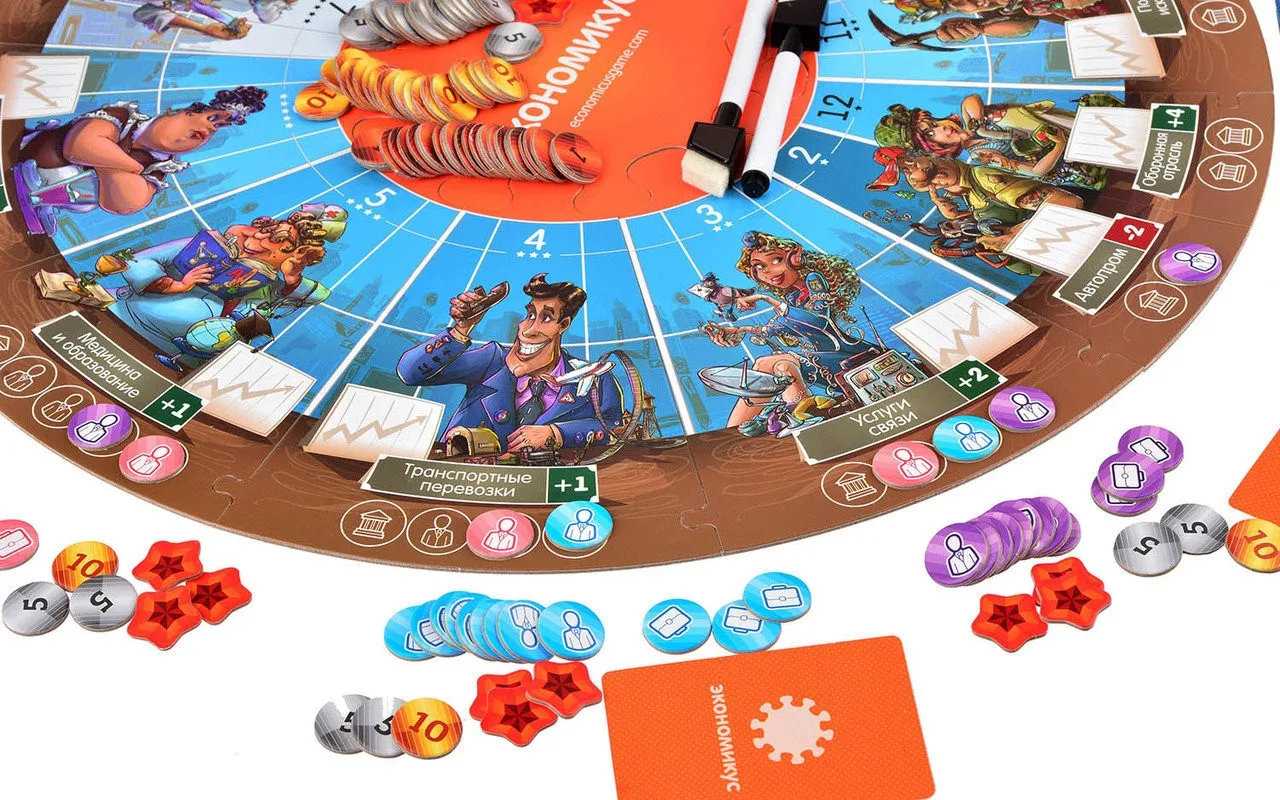 Настольная игра Экономикус