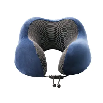 

Curve Slow Rebound Memory Cotton Skin-friendly Breathable Memory Cotton U-shaped Pillow U-shaped Aircraft Travel Neck Pillow
