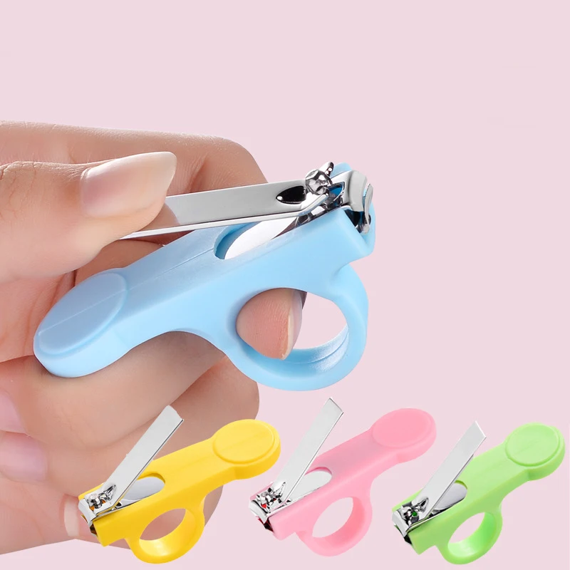 Baby Nail Cutters Shower Gifts Set 4 Color Kids Clippers Safety Infant Finger Toe Trimmer Scissors Children Healthcare Tool | Мать и