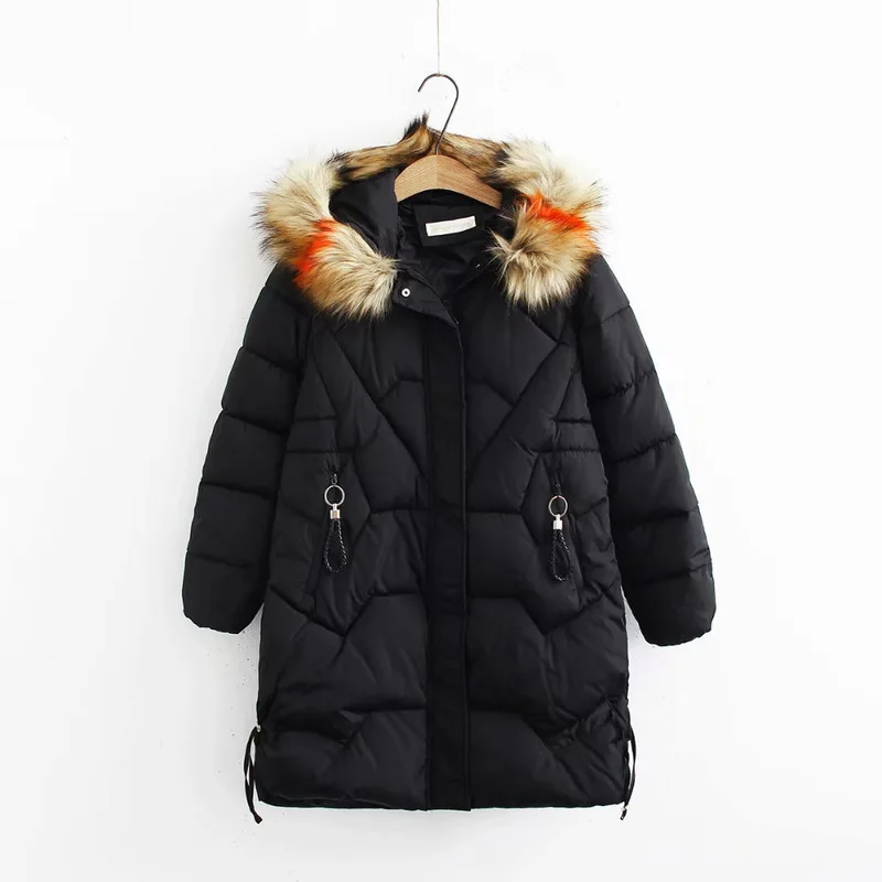 Новинка 2020 парка женская зимняя куртка пальто толстая хлопковая теплая