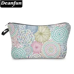 Deanfun красочные мандала цветок печать мягкая косметичка водонепроницаемый кошелек Макияж сумка для женщин дорожный Несессер для косметики