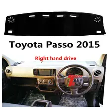 Taijs правый руль приборной панели автомобиля крышка для Toyota Passo анти трещин полиэфирное волокно освещение предотвращения высокое качество