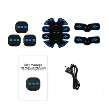 

A84Q Smart Fitness Equipment Abdominal Muscles Exercise Muscle Home Instrument Lazy Abdomin Estimulador Muscular Slim