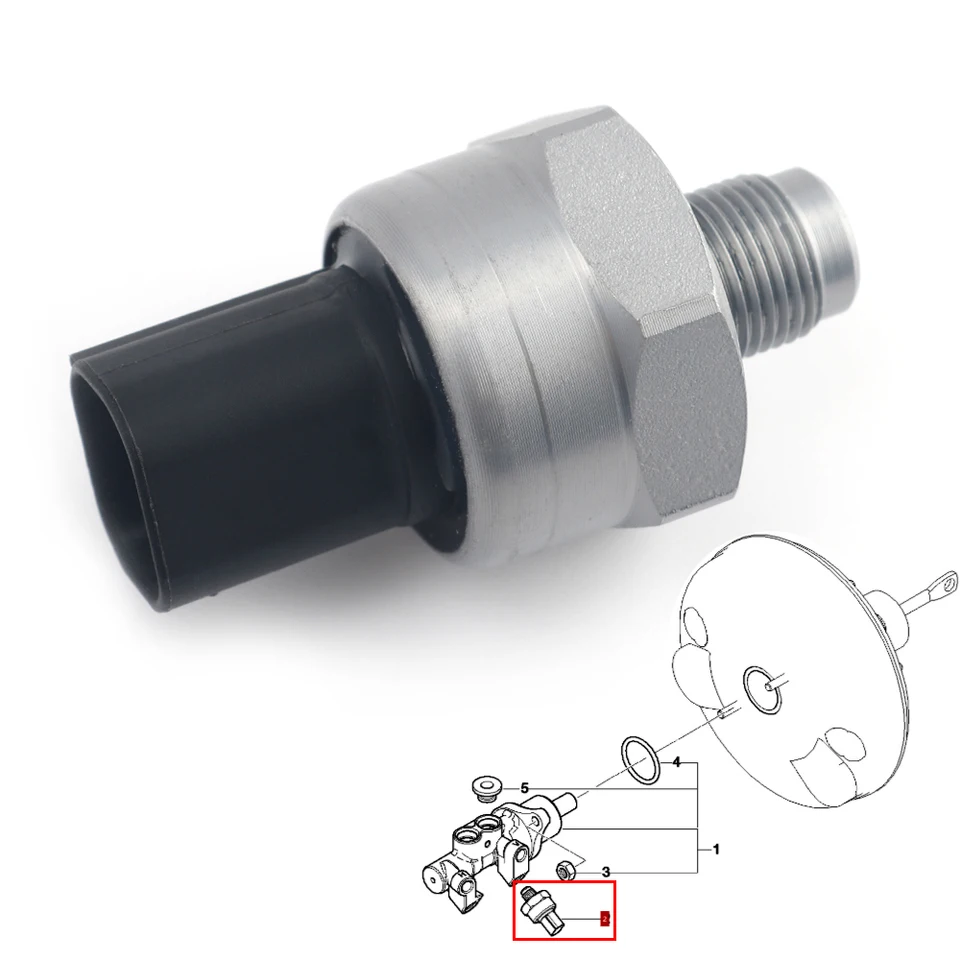 Sensore Pressione Freni BMW - Compatibile Con Serie 3 E46, Serie 5 E60, Z4 E85 E Altri Modelli - Foto 8