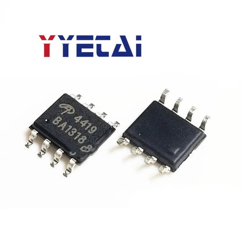 

TAI 10PCS Brand new original imported AO4419 patch SOP8 MOS tube P-channel 30V 9.7A