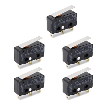 

5Pcs ENDSTOP Micro Switch RAMPS 1.4 SS - 5GL Limit Switch 3D Printer Accessories