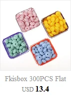 Fkisbox 100PC Silicone Baby Teether Bead Round 12mm Silicone Chewing Perles  Loose Beads Silicon Teething Beads Bpa Free