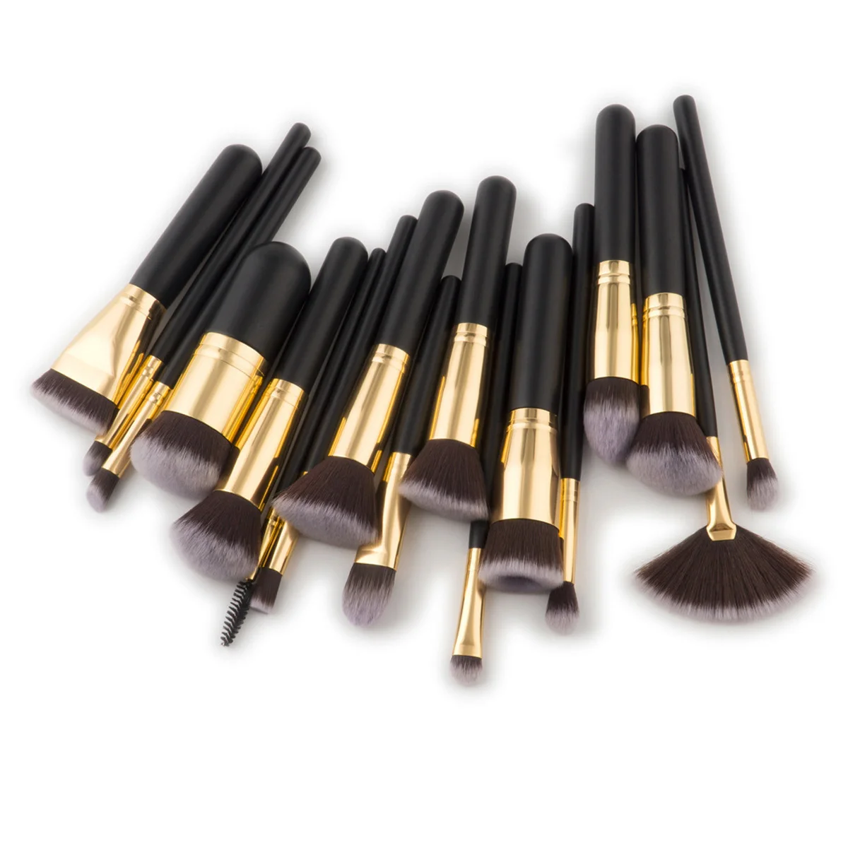 17 Pcs Makeup Brush Set Professional Make Up Beauty Blush Foundation Contour Powder Cosmetics