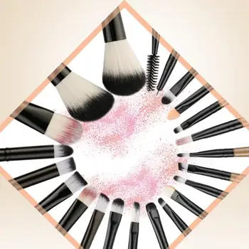 

22PCS Women Professional Cosmetic Makeup Brush Set Kit Eye Shadow Blending Eyeliner Eyelash Eyebrow Brushes For Makeup New 2020