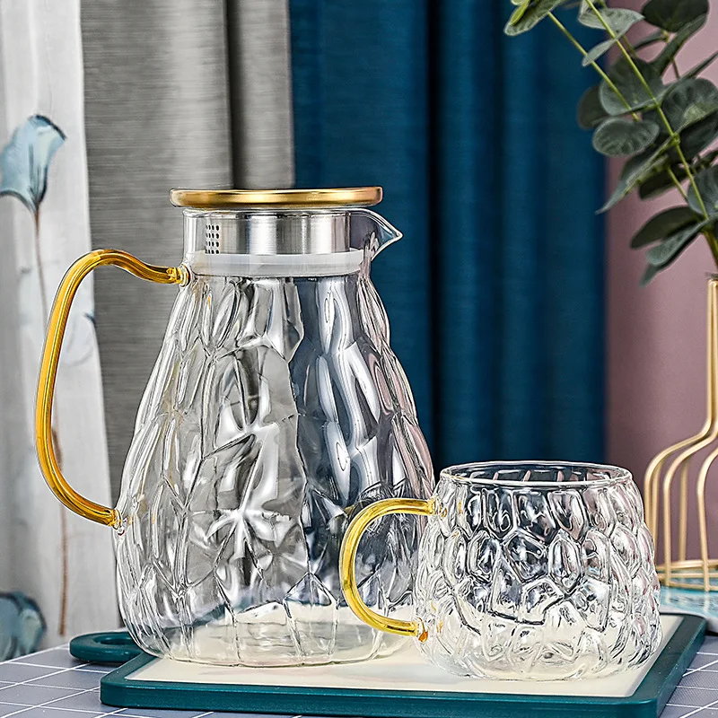 Cobblestone Cooling Kettle Heatresistant Explosionproof Glass Cold