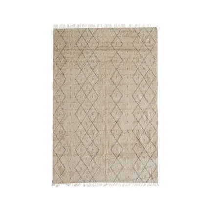 Марокканский ковер, современный дизайн, прикроватная тумбочка для гостиной, черно-белые полосы, клетчатые Коврики для пола с кисточками, хлопковый коврик, одеяло, моющийся - Цвет: 2