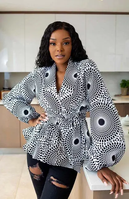 Kemi T-shirt Women Top African Dresses