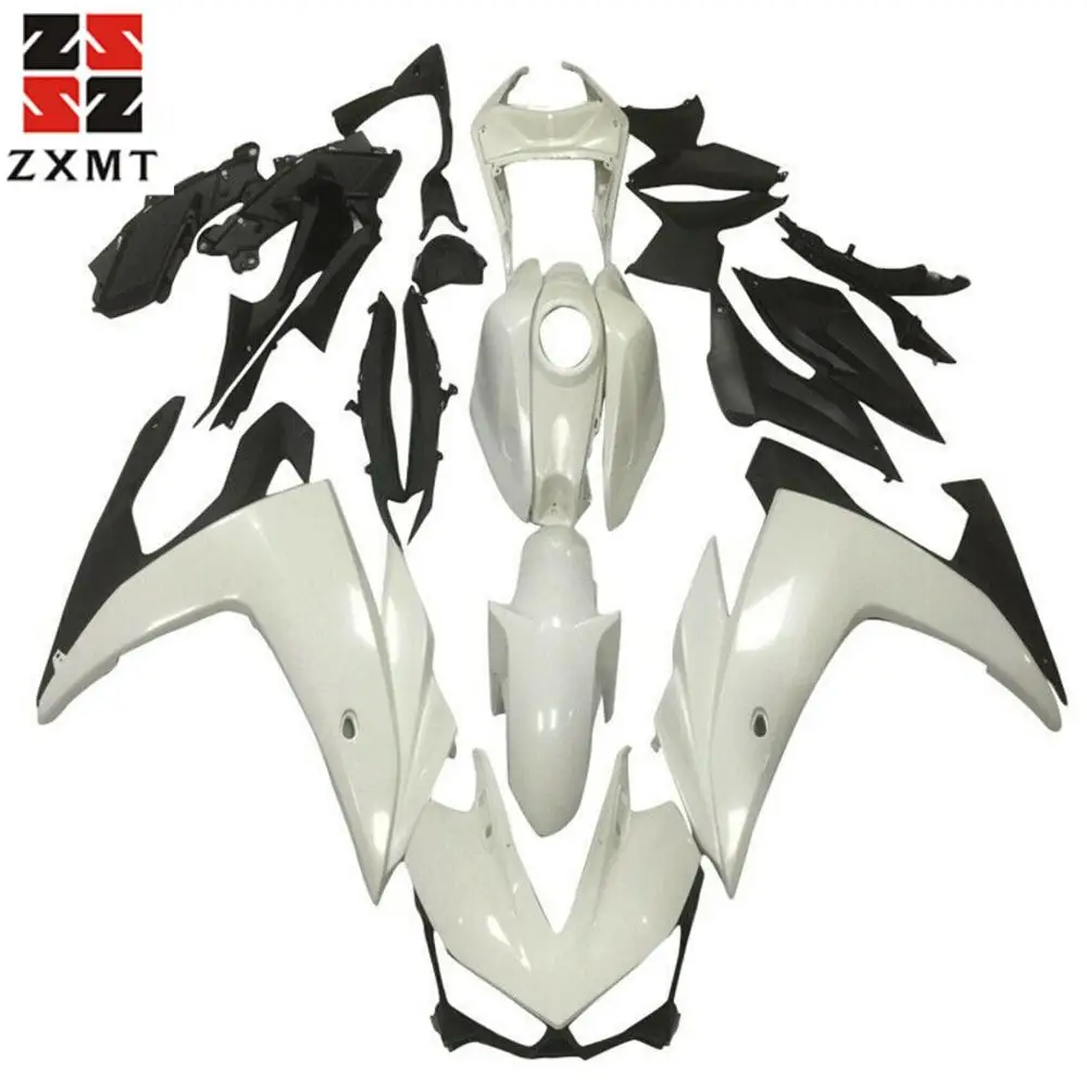 ZXMT мотоцикл Полный Обтекатель Набор для YZF R25 R3 2015 2016 2017 Неокрашенный Белый впрыск