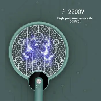 

Mosquito Lamp USB Charging Lithium Battery Mosquito Swatter Electric Mosquito Swatter Practical 1000mAh 229*461mm Flyswatter