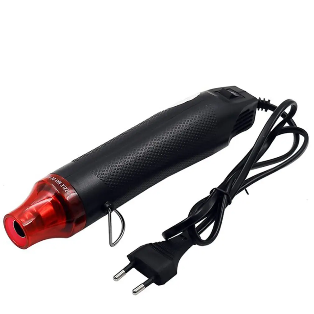 Reducido Pistola de calor de 220V, herramienta eléctrica de aire caliente, 300W, pluma de aire caliente, calefacción Manual, calentador de soplador de plástico retráctil Zn7mzGzVral