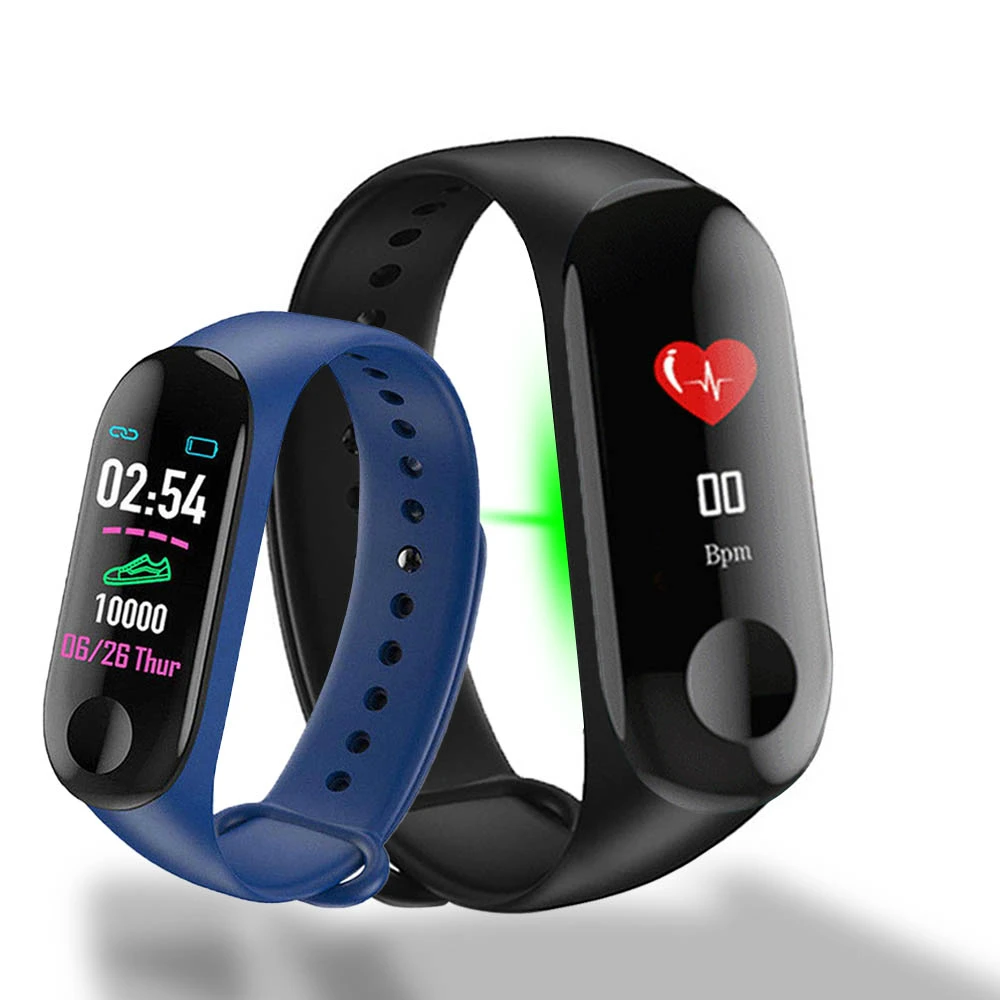 

NATTHSWE M3 Plus Smart Wristband Smart Bracelet Fitness Tracker Smart Band Heart Rate Activity Bracelet Sport Smart Watch Band