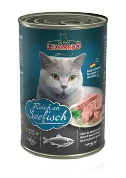 

LEONARDO LEONARDO REICH AN SEEFISCH for adult cats with fish