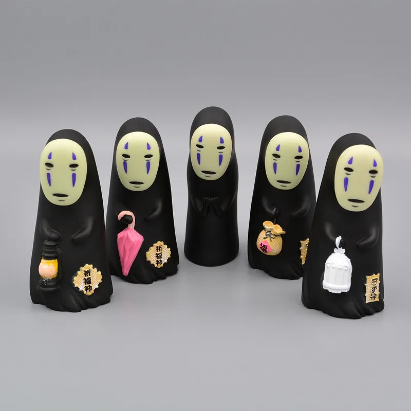 No Face Man Studio Ghibli Унесенные призраками виниловые фигурки Хаяо Миядзаки аниме Kaonashi
