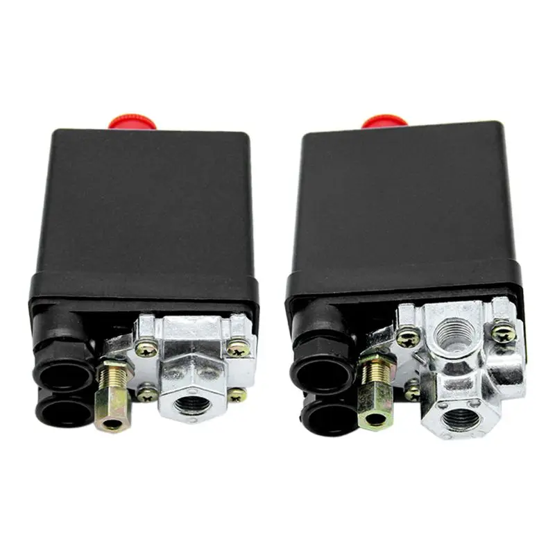 

Heavy Duty Air Compressor Pressure Switch Control Valve 90-120PSI 1/4 Port