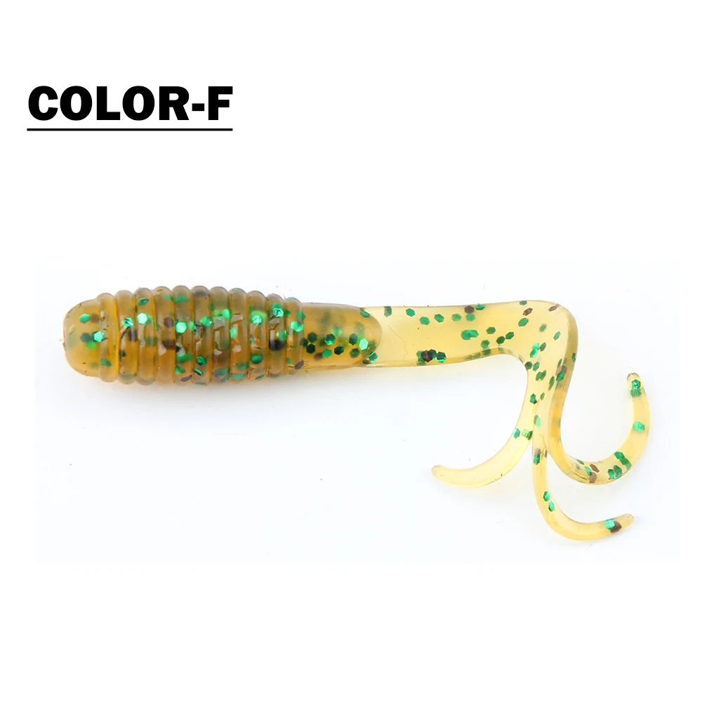 20pcs Spinpoler 20 шт. Вилка Мягкая приманка с хвостом один Сплит хвосты Shad искусственная приманка 0,8 г 5 см Пластиковый воблер Рыболовные Снасти Приманка - Цвет: 20pcs
