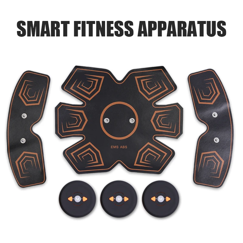 

EMS Muscle Trainer Electric ABS Abdominal Press Stimulator Slimming Fitness Exercise Machine Home gym Office Fitness Equipment