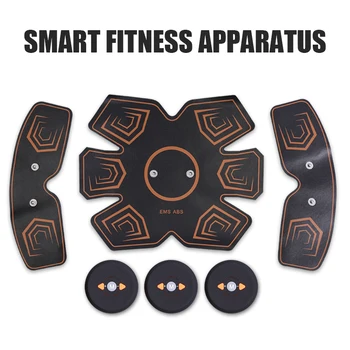 

EMS Muscle Trainer Electric ABS Abdominal Press Stimulator Slimming Fitness Exercise Machine Home gym Office Fitness Equipment