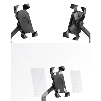 

Universal Navigation Stand Rotation Phone Holder Cradle Base for NIU Electric Scooter Accessories for 3.5-5.5 inches smartphone