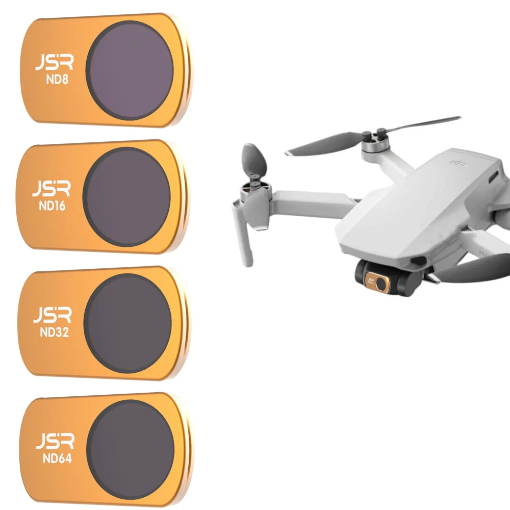 Mega Discount TFX Drone Camera Accessories For DJI Mavic Mini Lens Protector Filter ND8+ND16+ND16+ND32 Filters Neutral Density Set For Mavic Mini 
