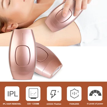 

600000 Laser IPL Laser Epilator Depilador Facial Permanent Hair Removal Device Whole Body Laser Hair Remover Machine