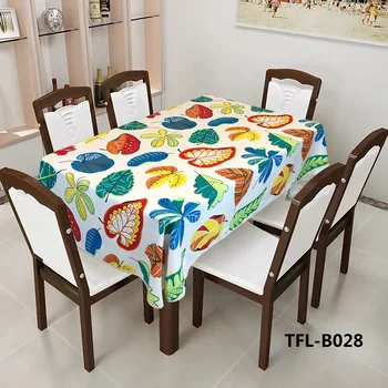 

Waterproof Table Cover Decoration Rectangular Tablecloth Oil-proof Long Table Table Cover For Wedding Birthday Holiday Party