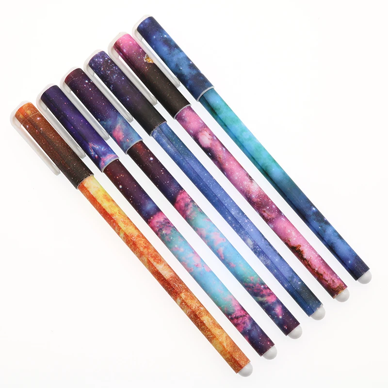 6 Color/Set Of Cartoon Cute Color Gel Pen Creative Stationery 0.38mm School Office Children'S Prizes | Канцтовары для офиса и