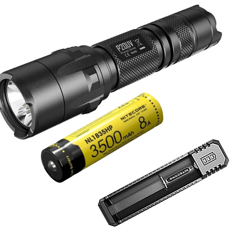 NITECORE P20UV 800LM U2 5x LED Ultraviolet Gear Law Enforcement