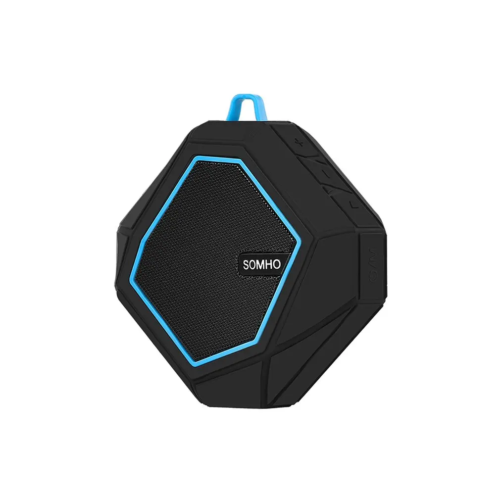 Mini Portable Wireless IPX5 Waterproof Loud Speakers Outdoor Stereo Hands Free Speaker with FM Radio S329