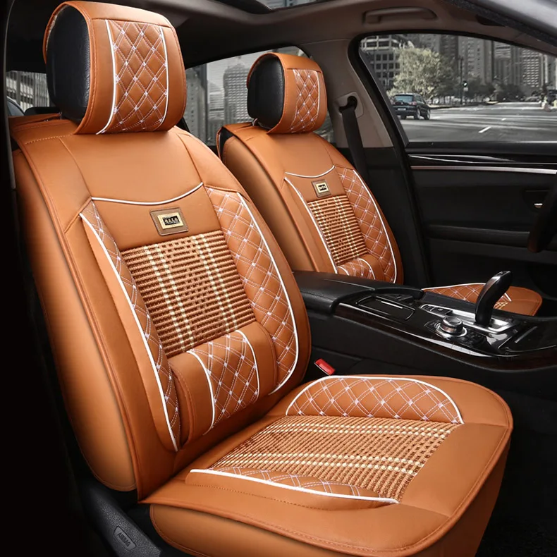 Кожаный чехол для автомобильного сиденья авто chevrolet cruze mini cooper opel astra h j peugeot 307 toyota